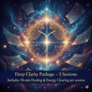 Deep Clarity Package – 3 Sessions (3 x 90 minutes)